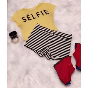 Forever 21 Striped Shorts